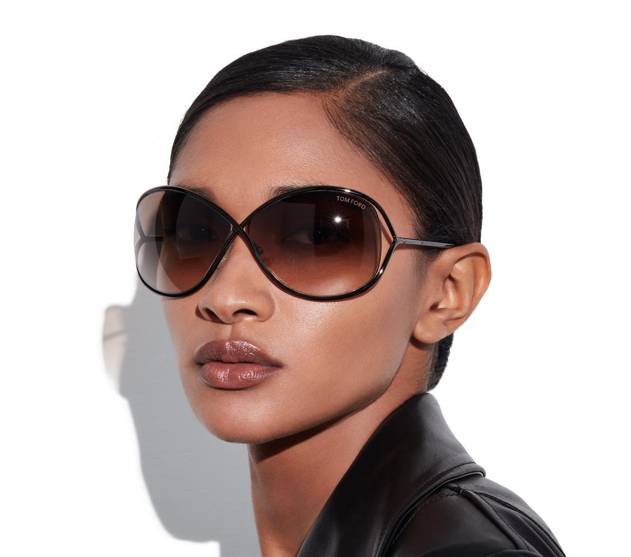 MIRANDA OVERSIZED SOFT SQUARE SUNGLASSES