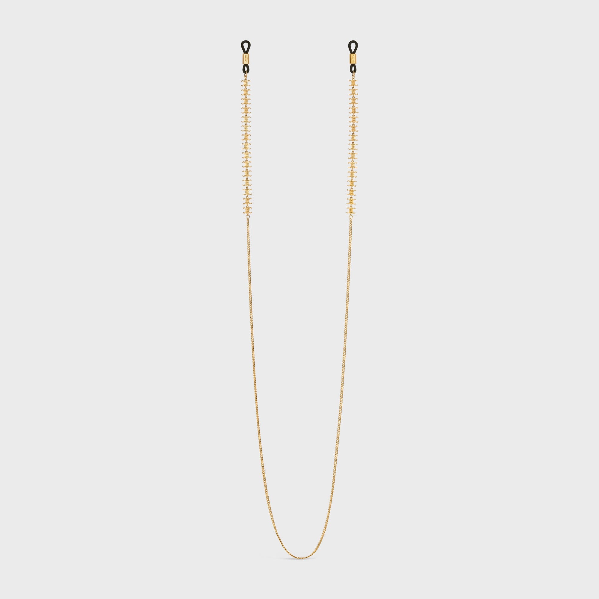 メガネ・老眼鏡 CELINE TRIOMPHE SUNGLASSES CHAIN TRIOMPHE SUNGLASSES CHAIN IN BRASS WITH GOLD FINISH AND