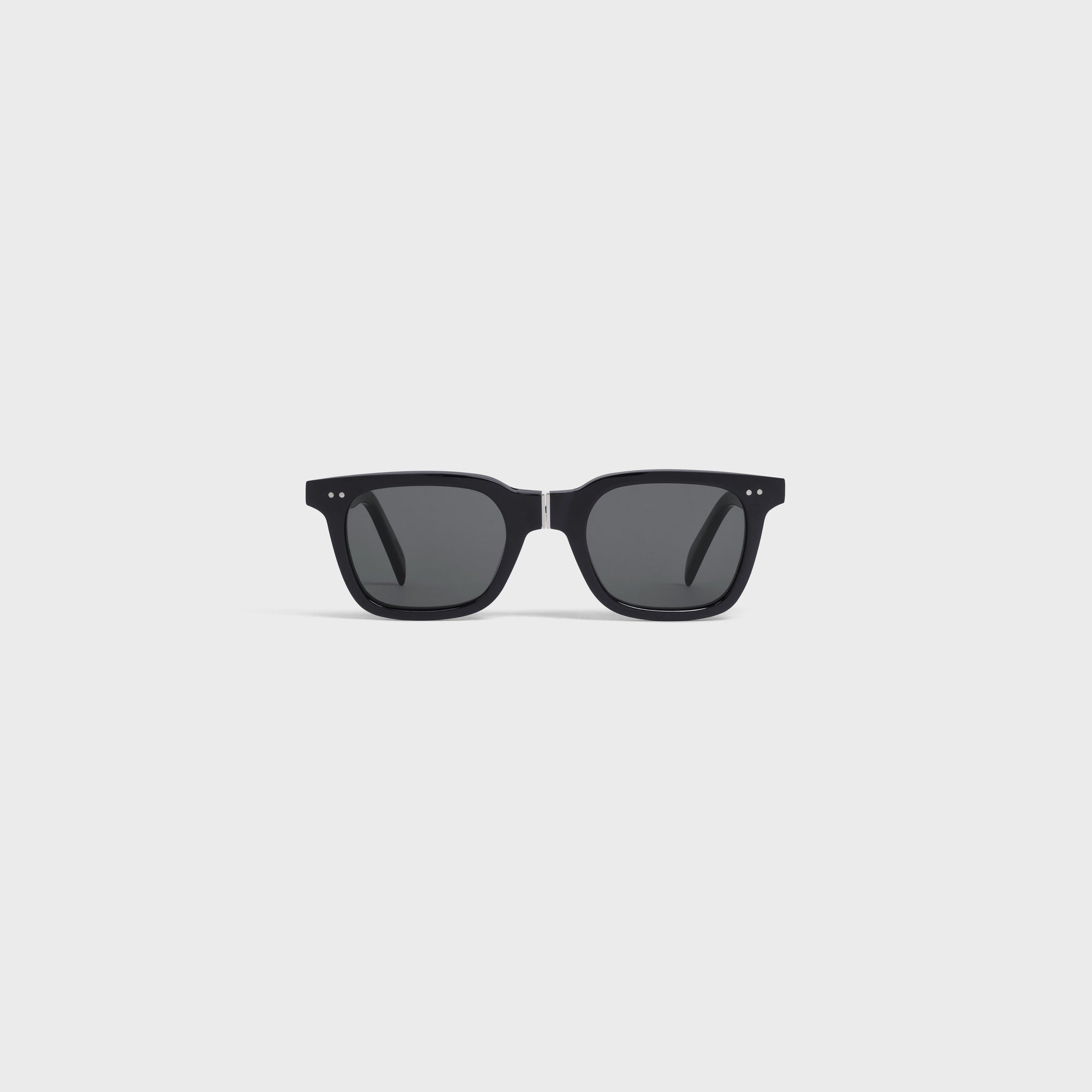 BLACK FRAME 44 SUNGLASSES IN ACETATE WITH METAL