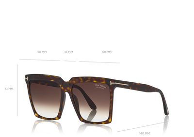 POLARIZED SABRINA SUNGLASSES