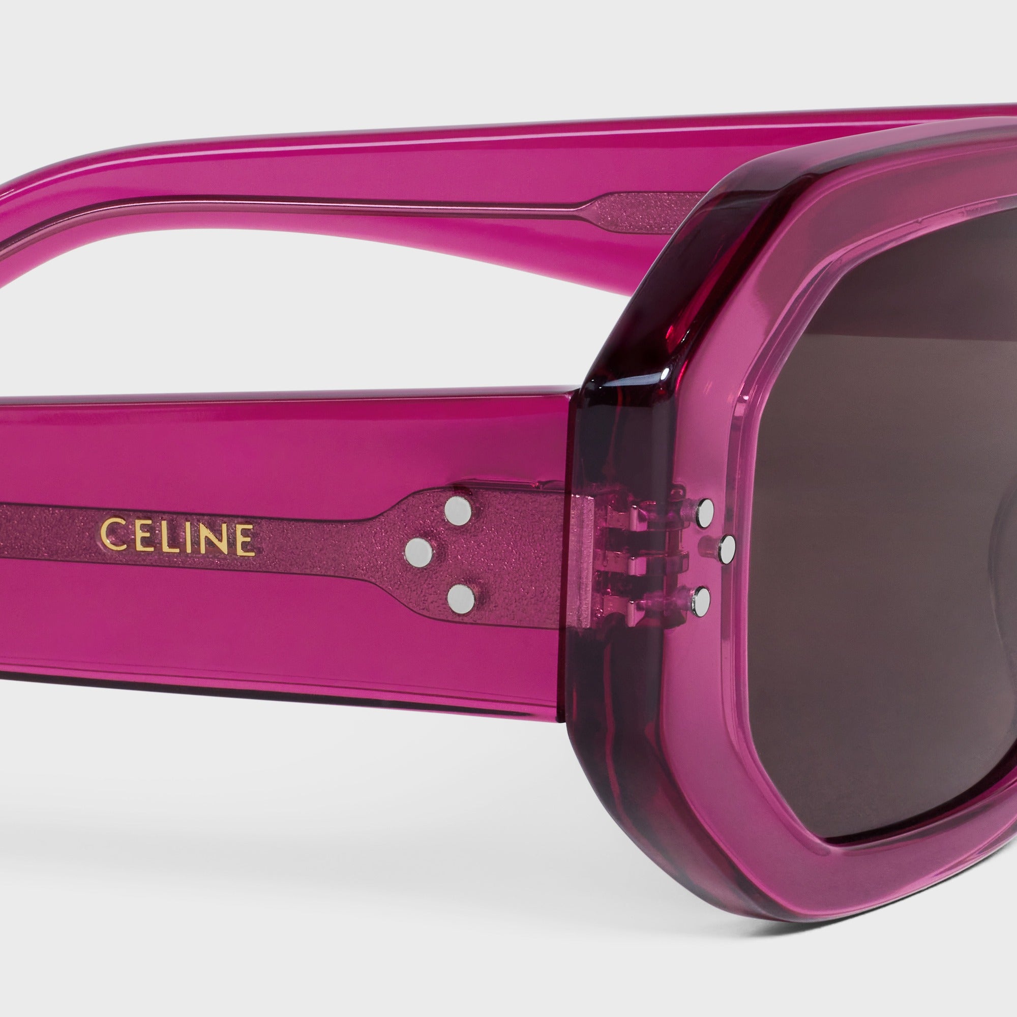 Square Sunglasses Celine Oversized Sunglasses In Acetate SQUARE