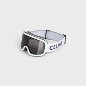 CELINE SKI MASK IN PLASTIC WITH METAL STUDS