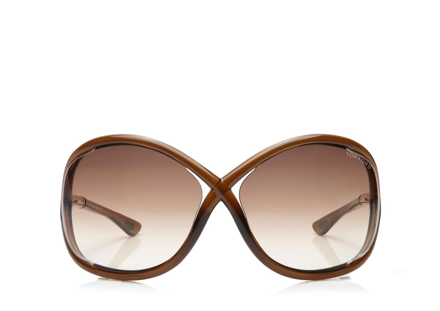 WHITNEY OVERSIZED SOFT ROUND SUNGLASSES