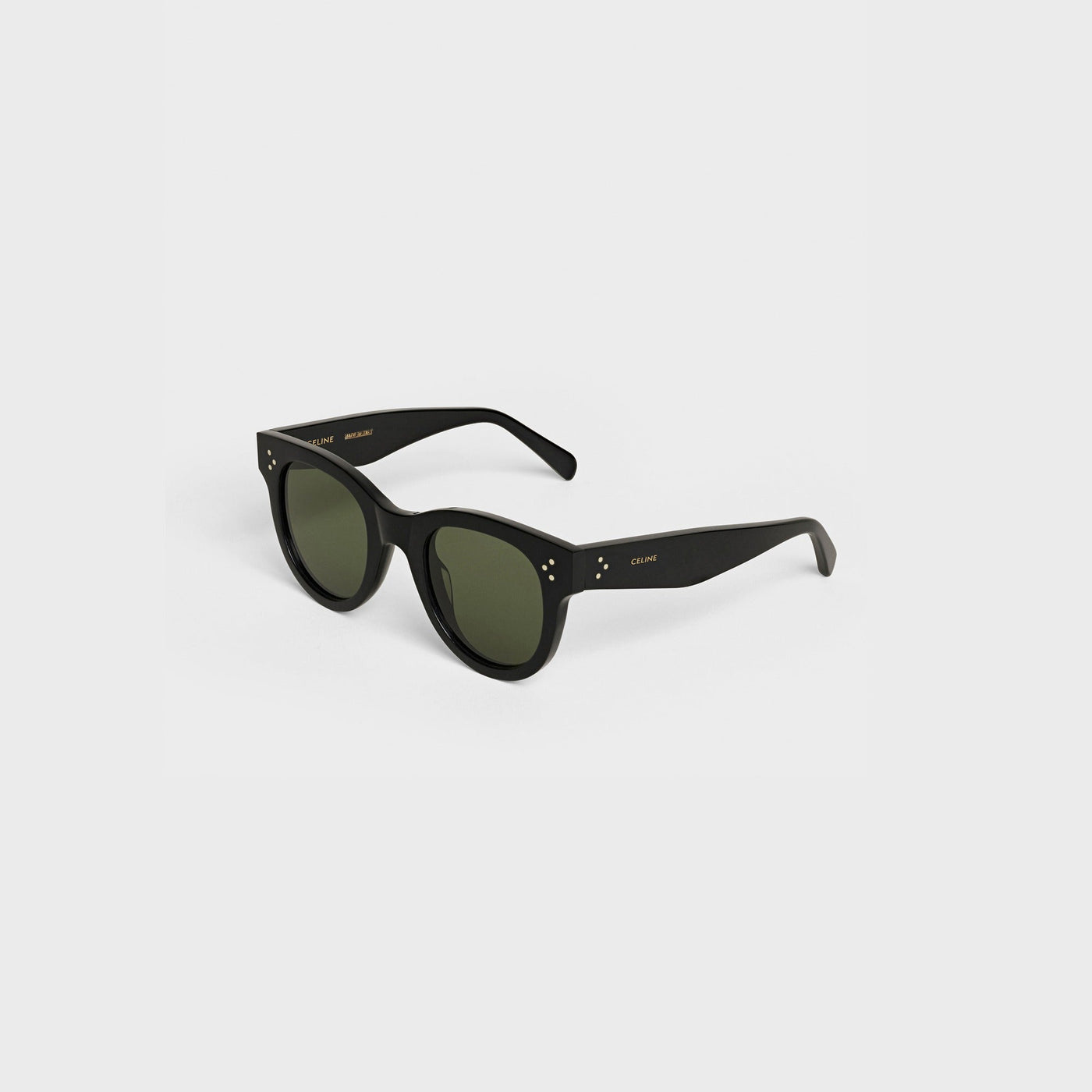 Cat Eye S003 Sunglasses In Acetate With Mineral Glass Lenses