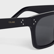 BLACK FRAME 45 SUNGLASSES IN ACETATE