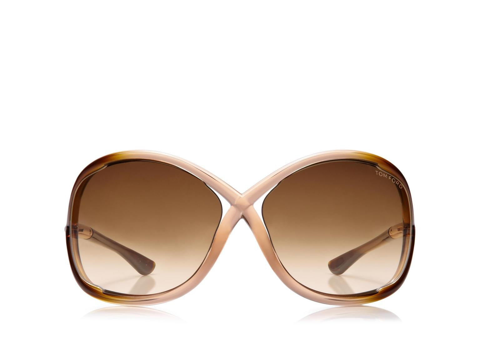 WHITNEY OVERSIZED SOFT ROUND SUNGLASSES